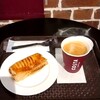 CAPE - アップルパイ450円税込、珈琲380円税込。