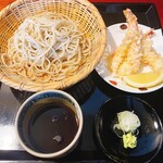 胡蝶庵 仙波 - 天ぷらざる蕎麦