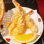 胡蝶庵 仙波 - 甘い海老