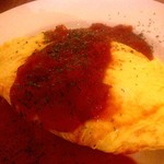 柊山ガーデン - オムライス　トマトソース