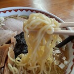 Yamashita Shiyokudou - 珍しい細麺