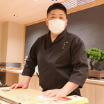 鮨うめざわ - 笑顔でお迎えくださいました