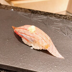 鮨うめざわ - カツオの大トロ