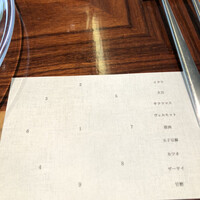 TexturA - 食べる順番　丁寧です。