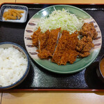 かつさと - コンビロースカツ定食