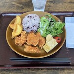 森のカフェ - 日替わり定食550円