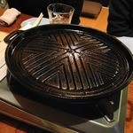 もつや宮谷 - 焼物の鉄板