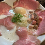 麺～leads～なかの - 特製TORI白湯らーめん(塩)＋チャーシュートッピング