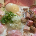 麺～leads～なかの - 特製TORI白湯らーめん(塩)＋チャーシュートッピング