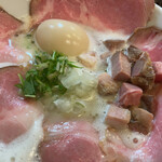 麺～leads～なかの - 特製TORI白湯らーめん(塩)＋チャーシュートッピング