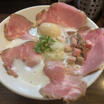 麺～leads～なかの - 特製TORI白湯らーめん(塩)＋チャーシュートッピング