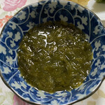 池田屋 - 1日目の夕食 自家製もずく酢