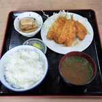 こぐと食堂 - 料理写真:魚フライ定食 750円