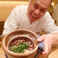 愚直に - 満面の笑顔の大将
