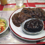 NEWペア - カレー+ハンバーグ