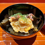 ななにん - 富山 蛍烏賊、雲丹混ぜシャリ、八代 海苔