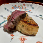 ななにん - 山口 白子たけのこ、宮崎牛 いちぼ