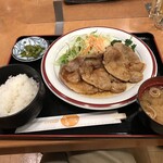 レストランけやき - 生姜焼き定食