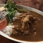 プー横丁 - カレー チキン 大盛り