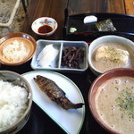 みくに茶屋 - 自然薯御膳