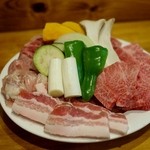 焼肉英樹 - ヒデキ盛り