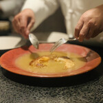 イチリン ハナレ - ④ 焼き鱶鰭の上湯スープ