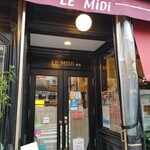 Restaurant LE MiDi - お店の入り口。