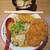 麺屋・國丸。 - 料理写真:味噌カツラーメンと、チャーシュー丼