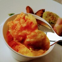 イタリアンダイニング ケシキ - 中村農場の卵を使った濃厚なスクランブルエッグ