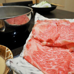 Sukiyaki shabu shabu kaiseki ryouri azuki - 