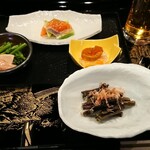 食彩播 - お通しは４点！