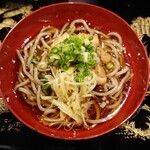 食彩播 - 冷やし　肉そば