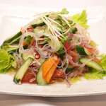 Vermicelli vegetable salad