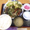Nama Horumon Yaki Jinro - レバニラ定食