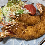 かいもん - 海老フライ定食　2,000円