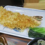 青葉 直利庵 - 海老天です