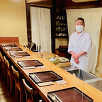 京天神 野口 - ◎野口さんは日本料理の老舗「和久傳」で研鑽を積んだ後、2011年に『京天神野口』をオープンさせた。