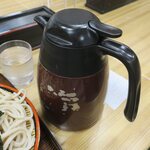青葉 直利庵 - 激熱な蕎麦湯です