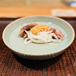 京天神 野口 - ☆ホタルイカ（富山）
      ☆白魚（島根・宍道湖）
      ☆飯蛸（岡山）
      ☆このこ（赤ナマコの腸の塩辛）