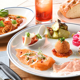 Trattoria course ◆ A dish that shows the commitment to the ingredients