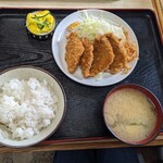 味里屋食堂 - アジフライ定食