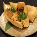 烤竹筍