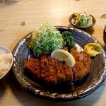 とんかつ 栄 - 特上とんかつ定食