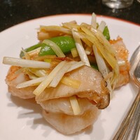龍天門 - 海老のXO醤炒め 龍天門 - 海老のXO醤炒め