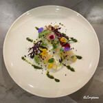 カーサ・デル・チーボ - 鮃のレモン〆と山芋