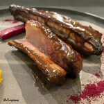 カーサ・デル・チーボ - 手前は脂肉