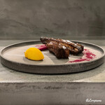 カーサ・デル・チーボ - 蝦夷鹿のスペアリブのアッロースト