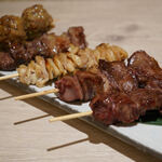 御縁屋はし村 - やきとん盛り合わせ　５本
