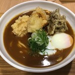 本格熟成うどん 一期一麺 - とり天温玉カレーうどん