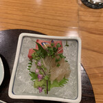 一八(ARAKAWA） - 烏賊　車海老　鮪